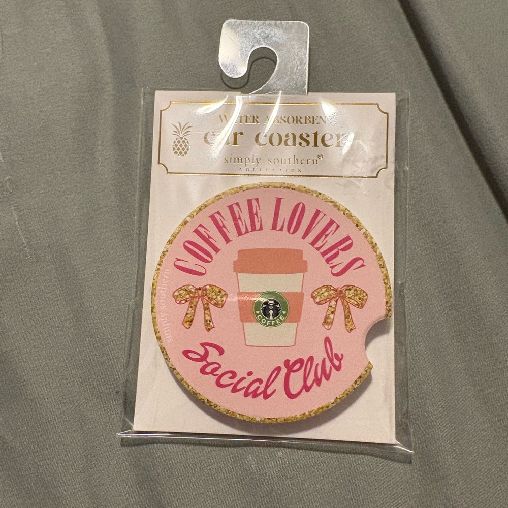 Simply southern car coaster
